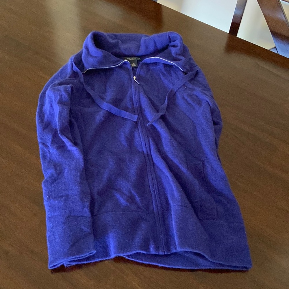 Banana Republic Zip Up Sweater